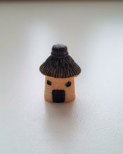 Svamphus, minihus - Miniatyr (2,1 cm hög)