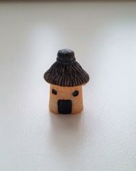 Svamphus, minihus - Miniatyr (2,1 cm hög)