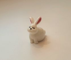 Handmålad kanin, miniatyr (2,4 cm hög)