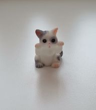 Katt miniatyr, miniatyrkatt, minikatt (3 x 3 cm)