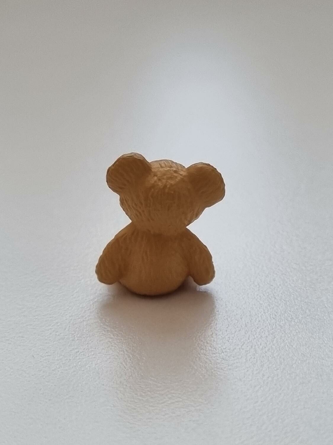 Nalle miniatyr, miniatyrnalle, mininalle (1,9 cm hög - Brun)