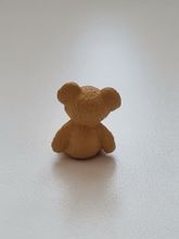 Nalle miniatyr, miniatyrnalle, mininalle (1,9 cm hög - Brun)