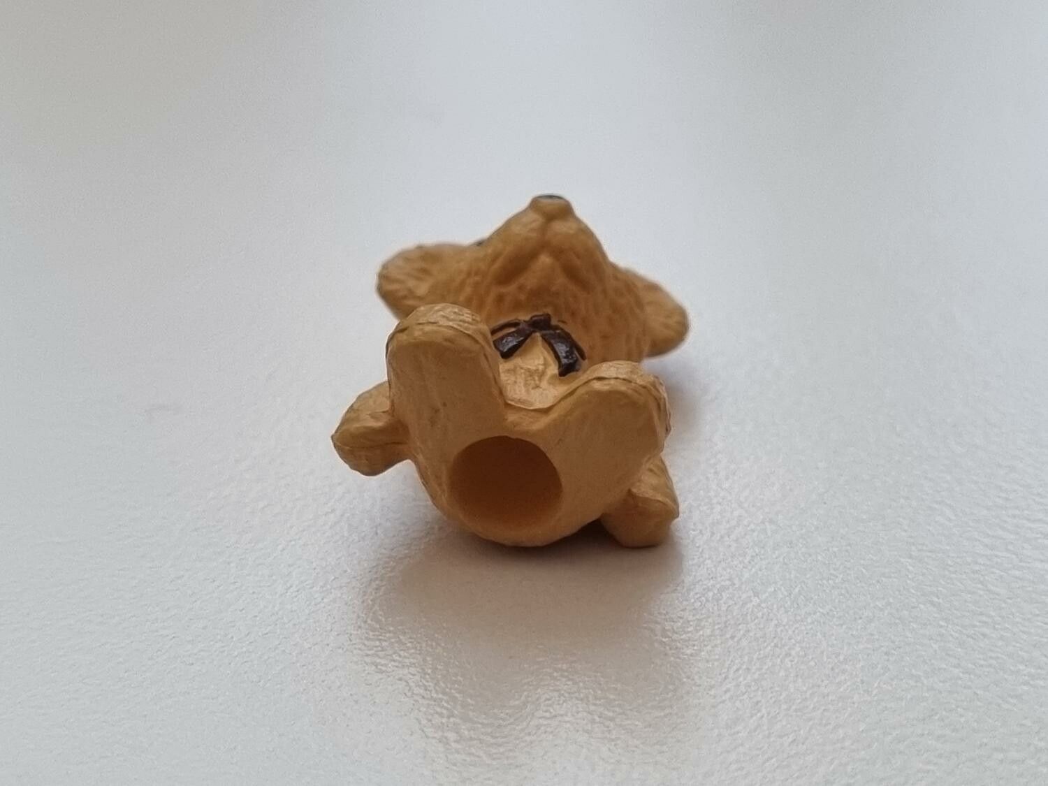 Nalle miniatyr, miniatyrnalle, mininalle (1,9 cm hög - Brun)