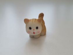 Handmålad katt, miniatyrer, figuriner (variant 1)