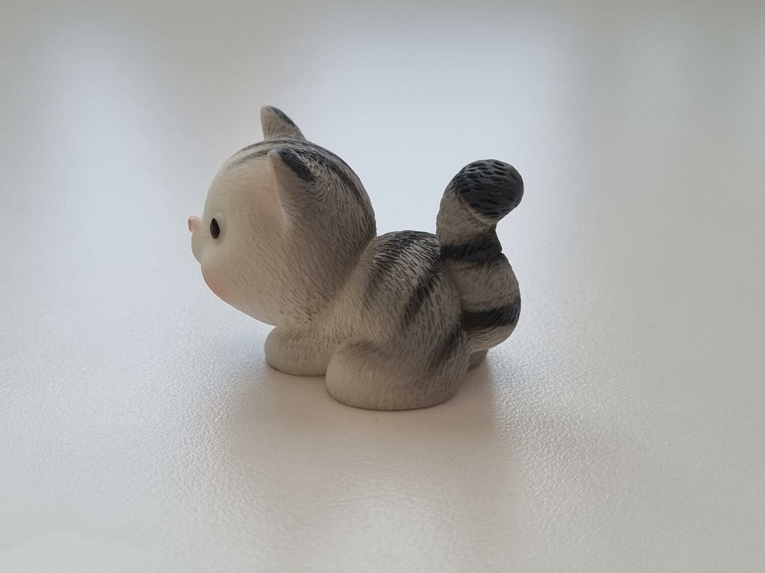 Handmålad katt, miniatyrer, figuriner (variant 2)