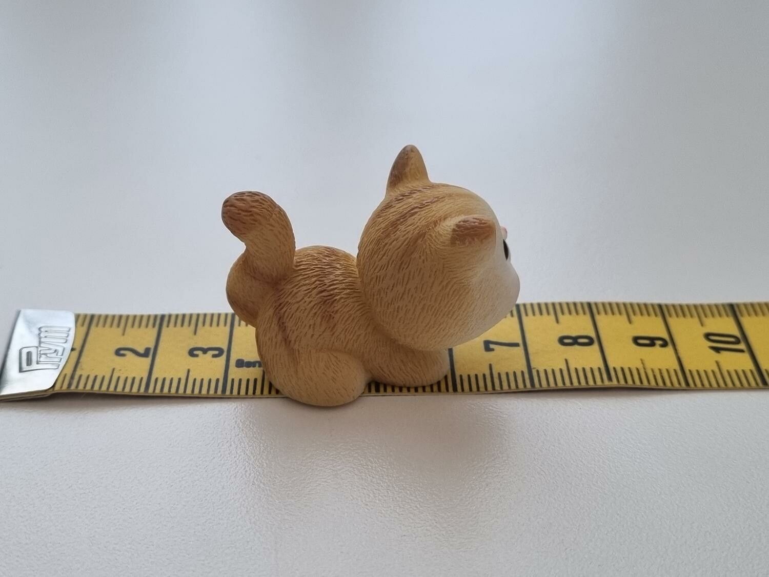 Handmålad katt, miniatyrer, figuriner (variant 1)