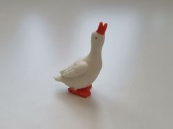 Handmålad gås, miniatyrer, figuriner (variant 3)