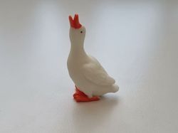 Handmålad gås, miniatyrer, figuriner (variant 3)