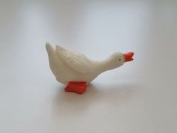 Handmålad gås, miniatyrer, figuriner (variant 1)