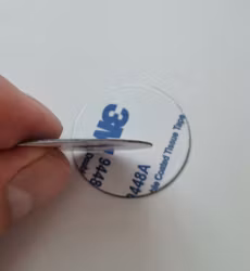 Metallplatta för mobiler, universella metallplattor (2 st, 30 mm i diameter)