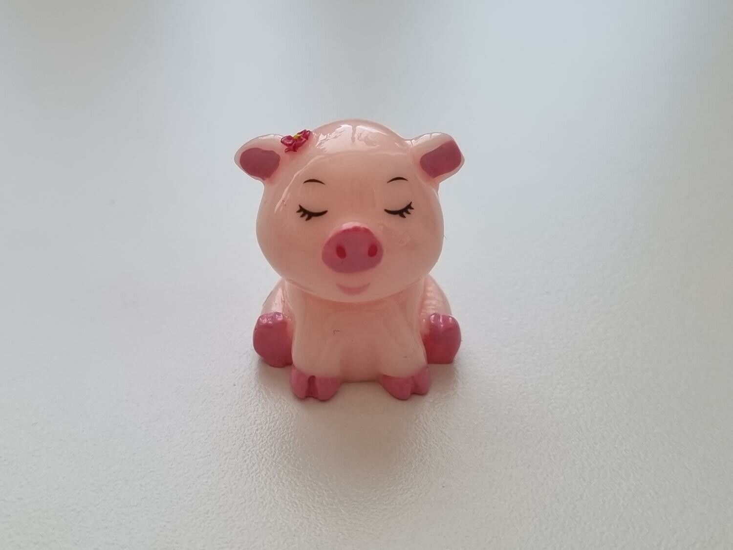 1 st gris, minigris, miniatyr (2,9 cm hög)