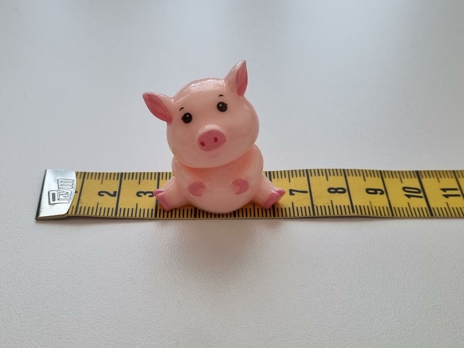 1 st gris, minigris, miniatyr (3,5 cm hög)