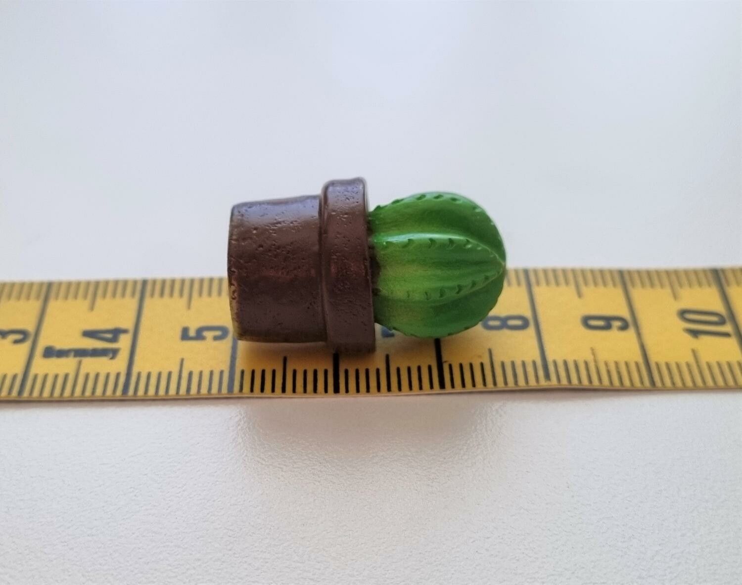 1 st kaktus, minikaktus, miniatyrer (2,5 cm hög)