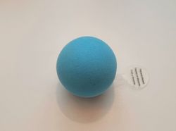 Interaktiv talande boll med grodljud - För katten, Slät blå boll