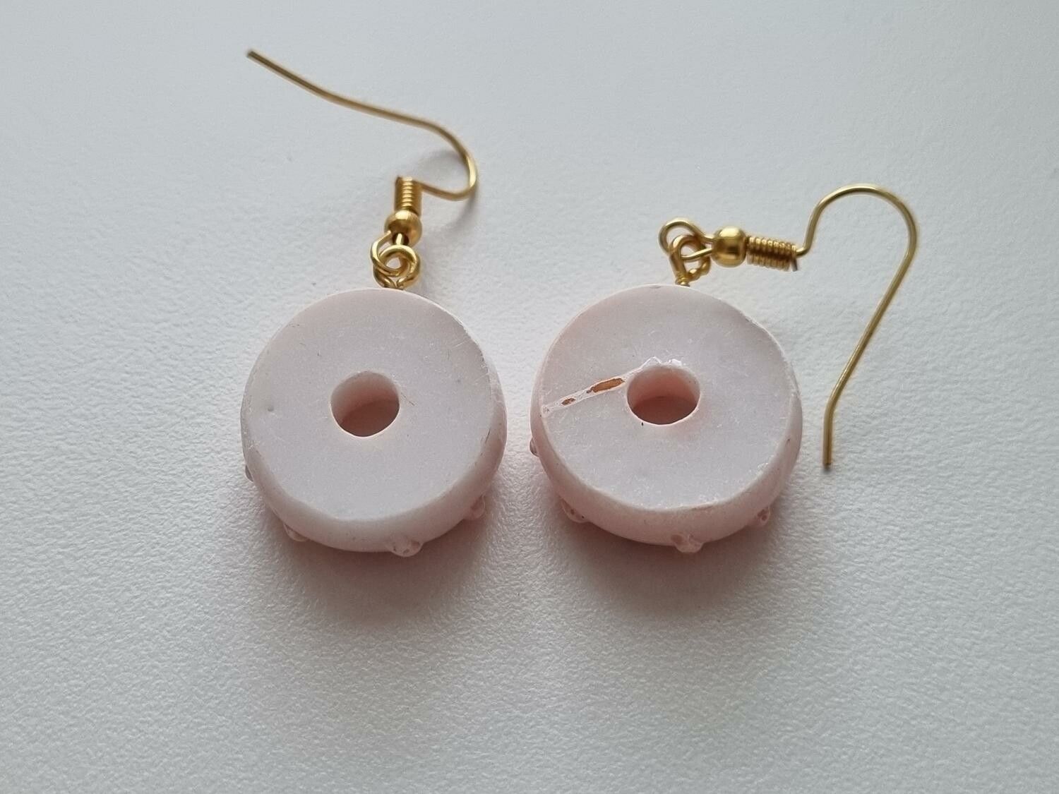 Örhängen Donuts i resin