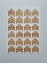 24 st Stickers ramar, mini ramar, miniatyrramar för scrapbooking