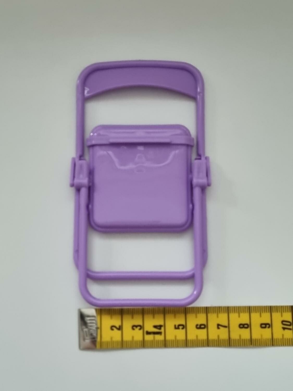 Mobilhållare i form av en stol / miniatyrstol (lila)