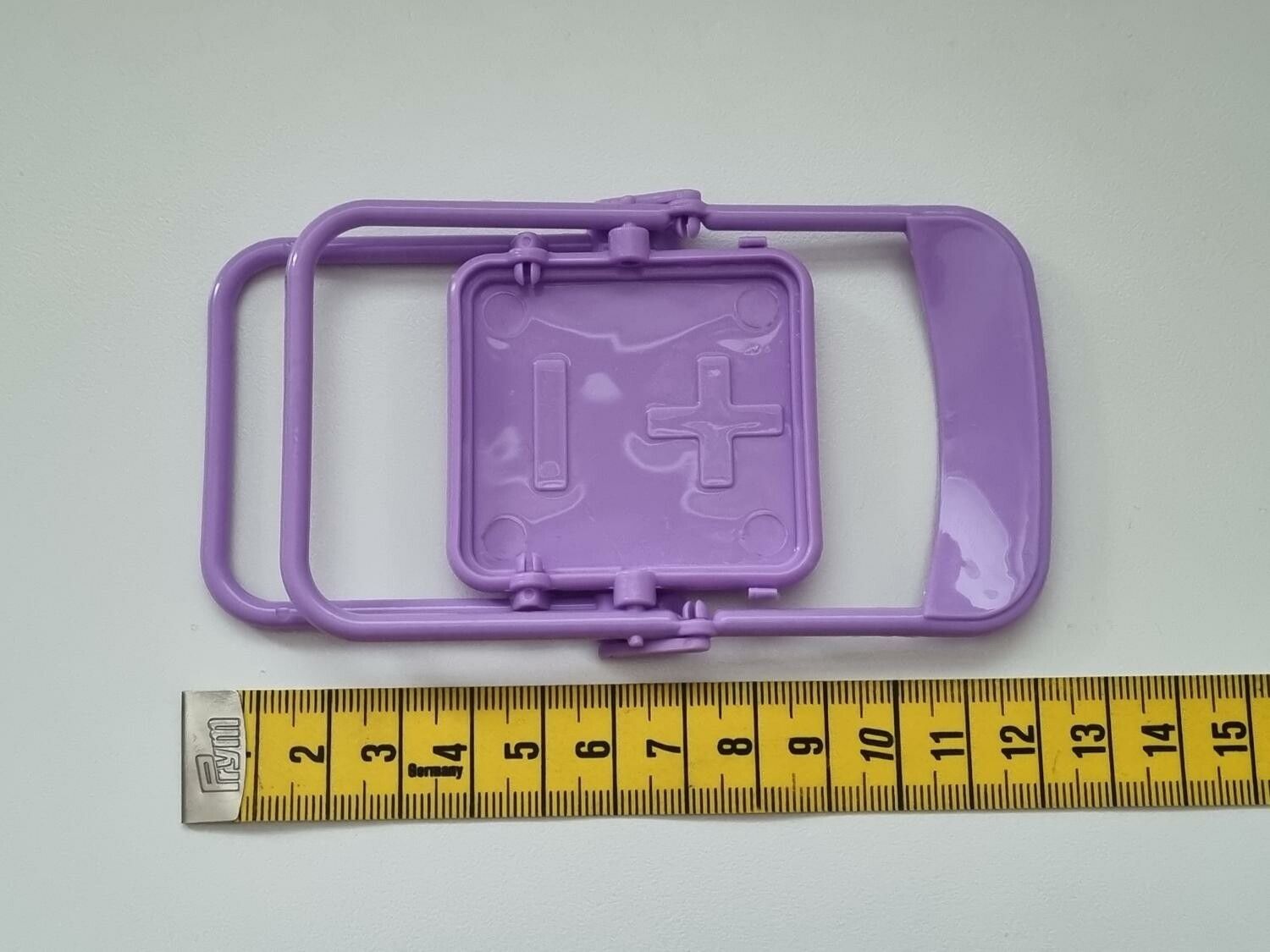 Mobilhållare i form av en stol / miniatyrstol (lila)