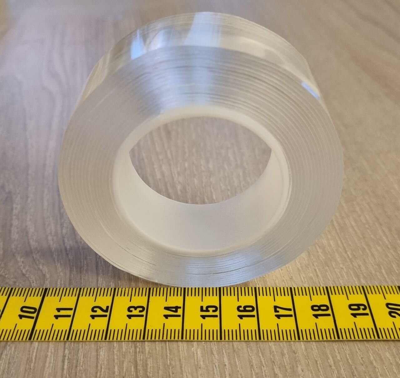Dubbelhäftande / dubbelsidig nanotejp (3 meter)