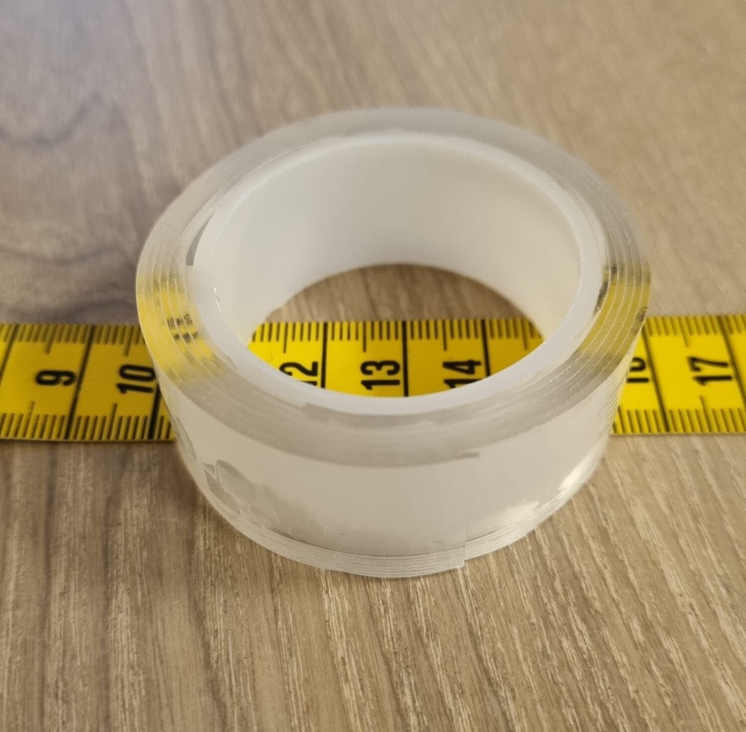 Dubbelhäftande / dubbelsidig nanotejp (1 meter)
