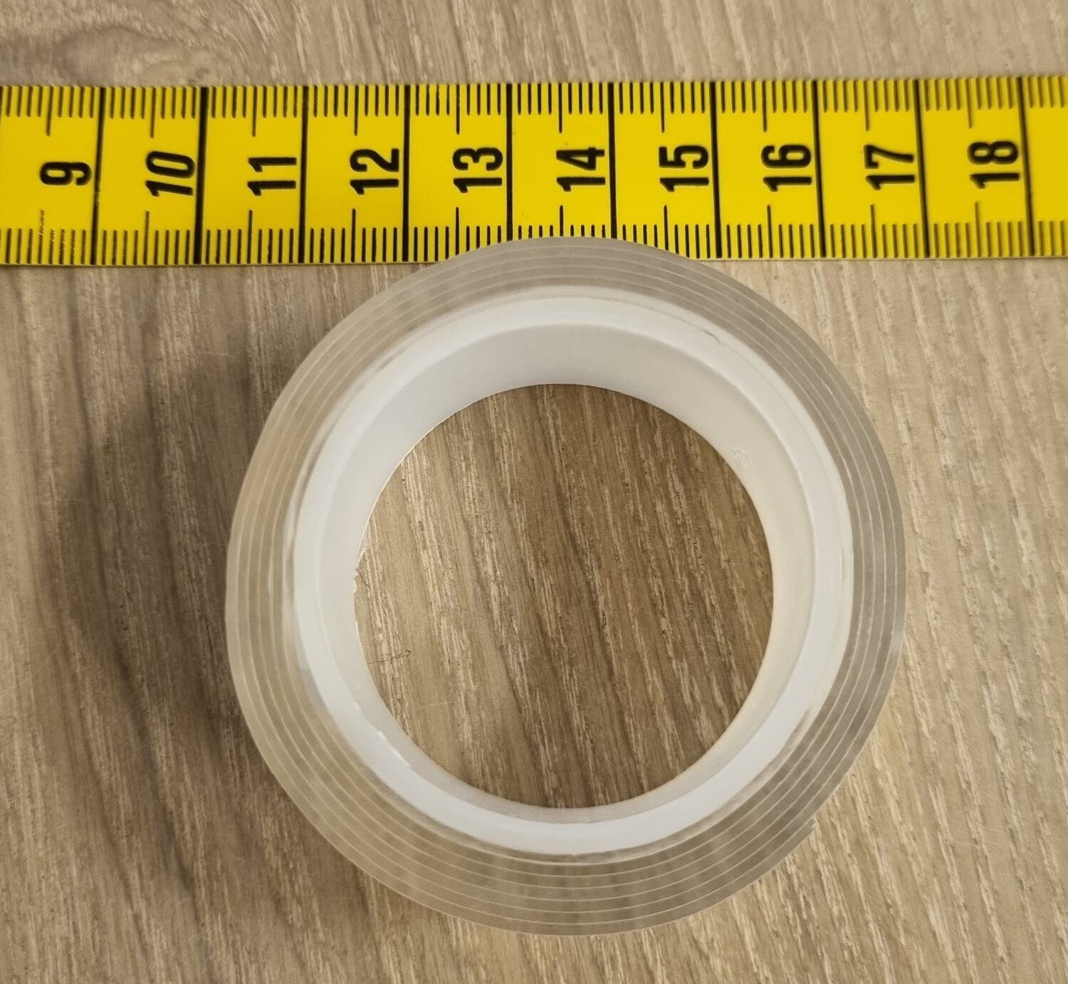 Dubbelhäftande / dubbelsidig nanotejp (1 meter)