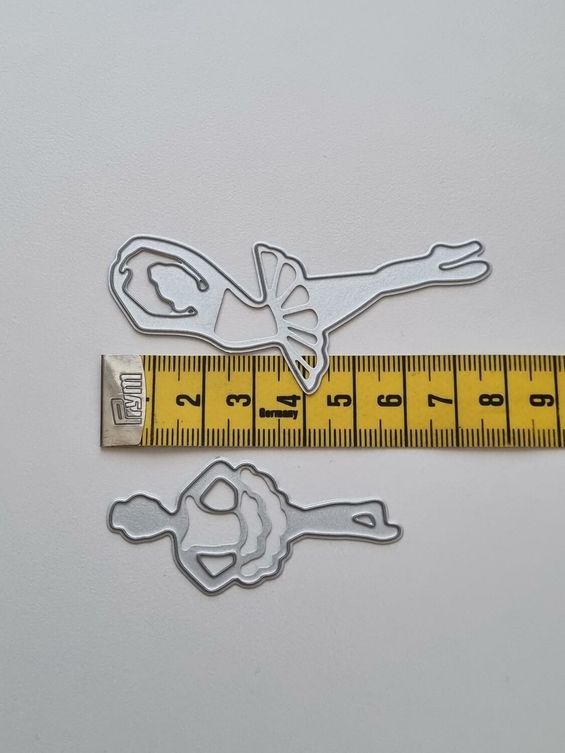 Scrapbooking, dies, cutting dies (balettdansare, 2 st)
