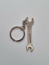 Nyckelring Skruvnyckel miniatyr i rostfritt stål (11 gram)