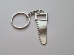 Nyckelring Såg miniatyr i rostfritt stål (10,5 gram)
