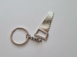 Nyckelring Såg miniatyr i rostfritt stål (10,5 gram)