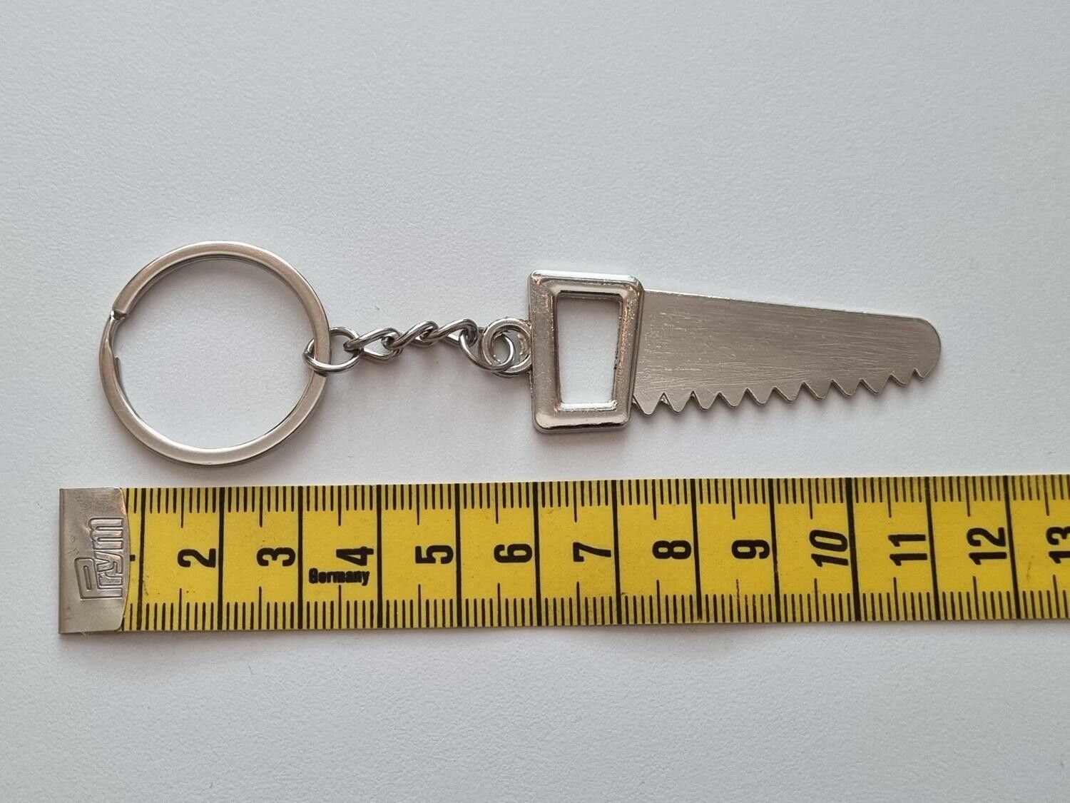 Nyckelring Såg miniatyr i rostfritt stål (10,5 gram)