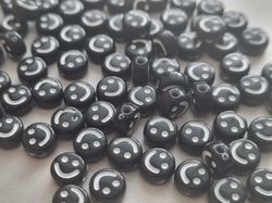 50 st pärlor smiley Smileypärlor (6 mm i diameter)