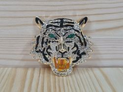 1 st detaljrik brosch hänge - Tiger / Lejon
