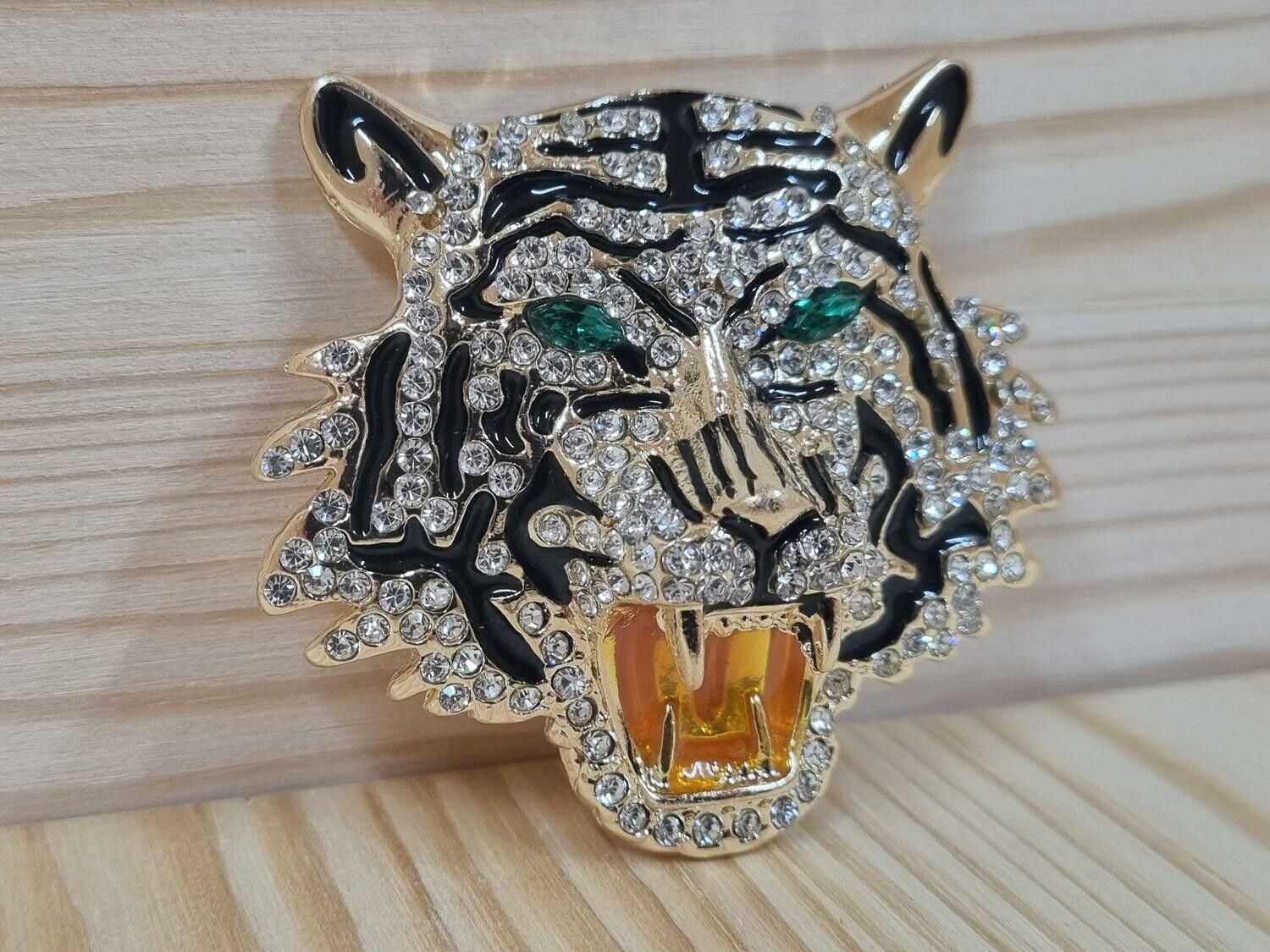 1 st detaljrik brosch hänge - Tiger / Lejon