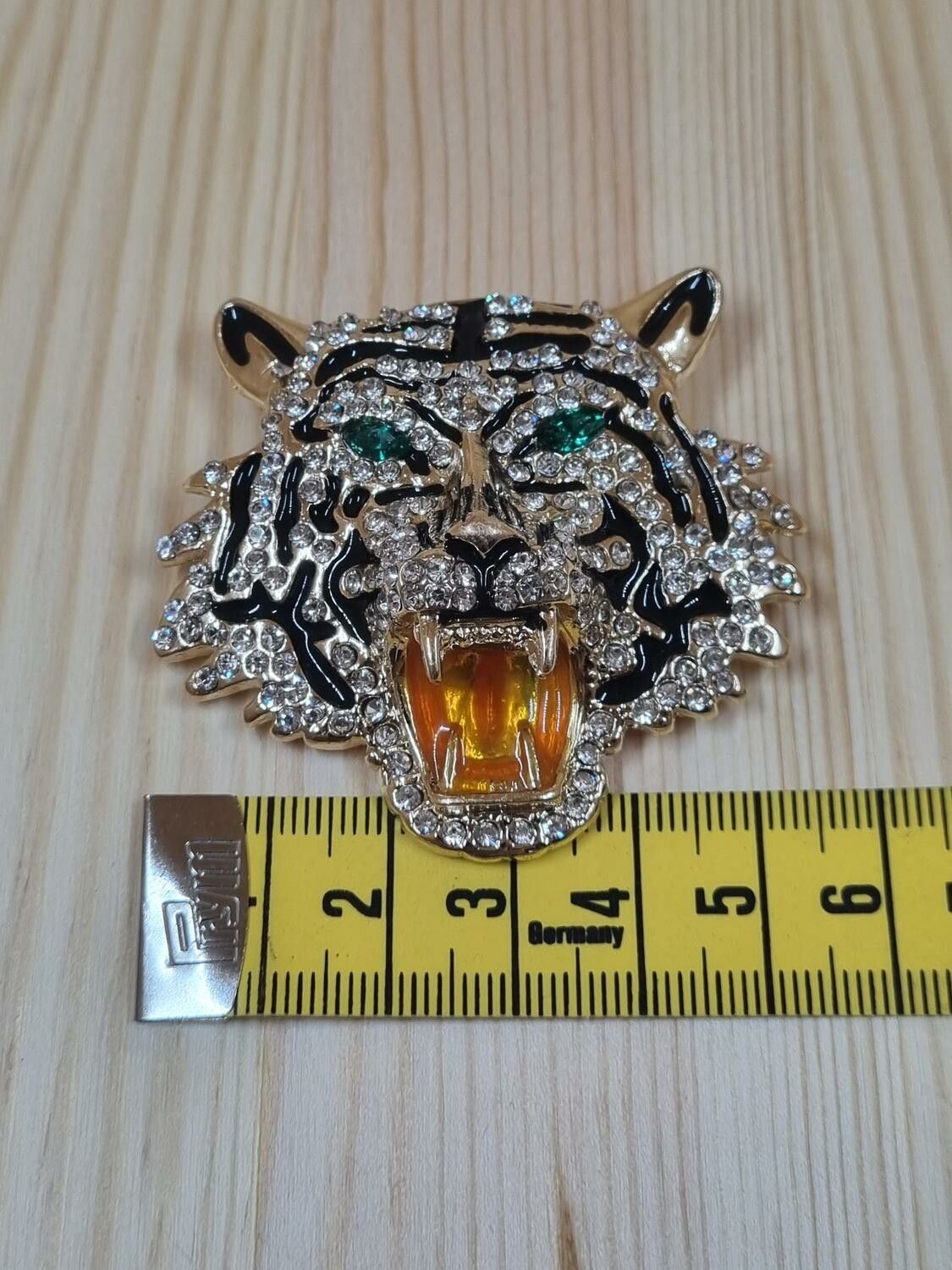 1 st detaljrik brosch hänge - Tiger / Lejon