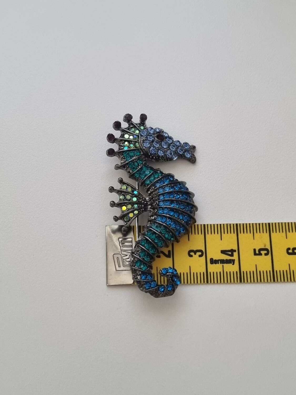 1 st detaljrik brosch hänge - Sjöhäst