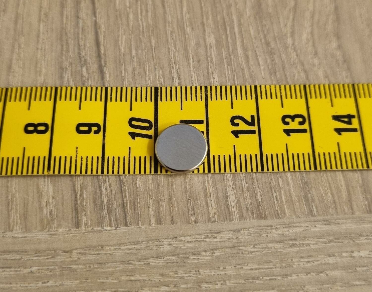 25 st Neodymium magneter (10x2 mm) runda magneter