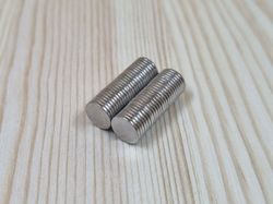 50 st Neodymium magneter (8x1 mm) runda magneter