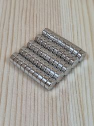50 st Neodymium magneter (6x3 mm) runda magneter