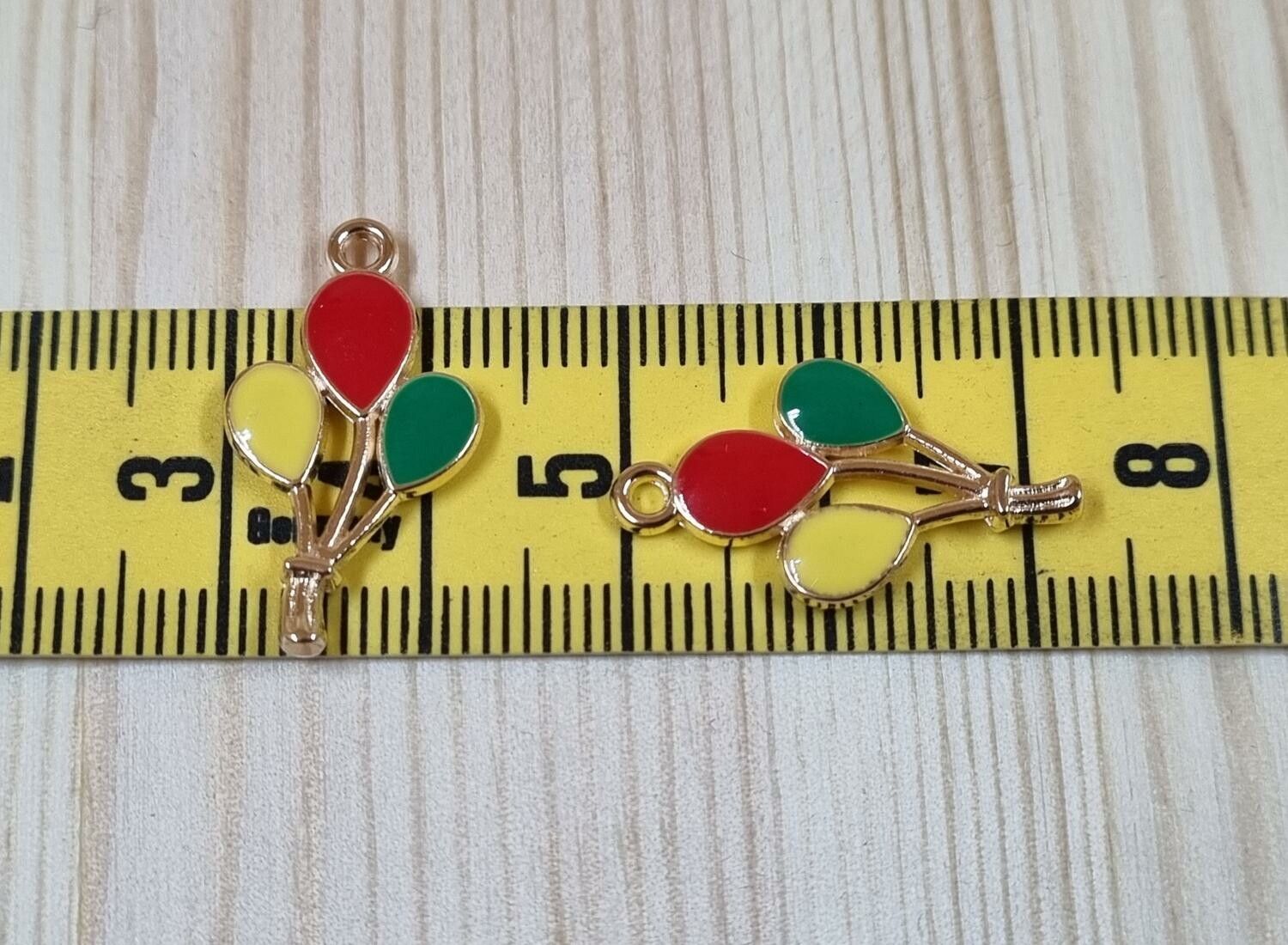 Berlocker ballonger i underbart fina somriga färger