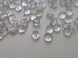 50 st pluppar bakstycken stoppers för örhängen (blomma)