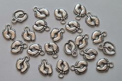 2 st Berlocker Charms Fötter