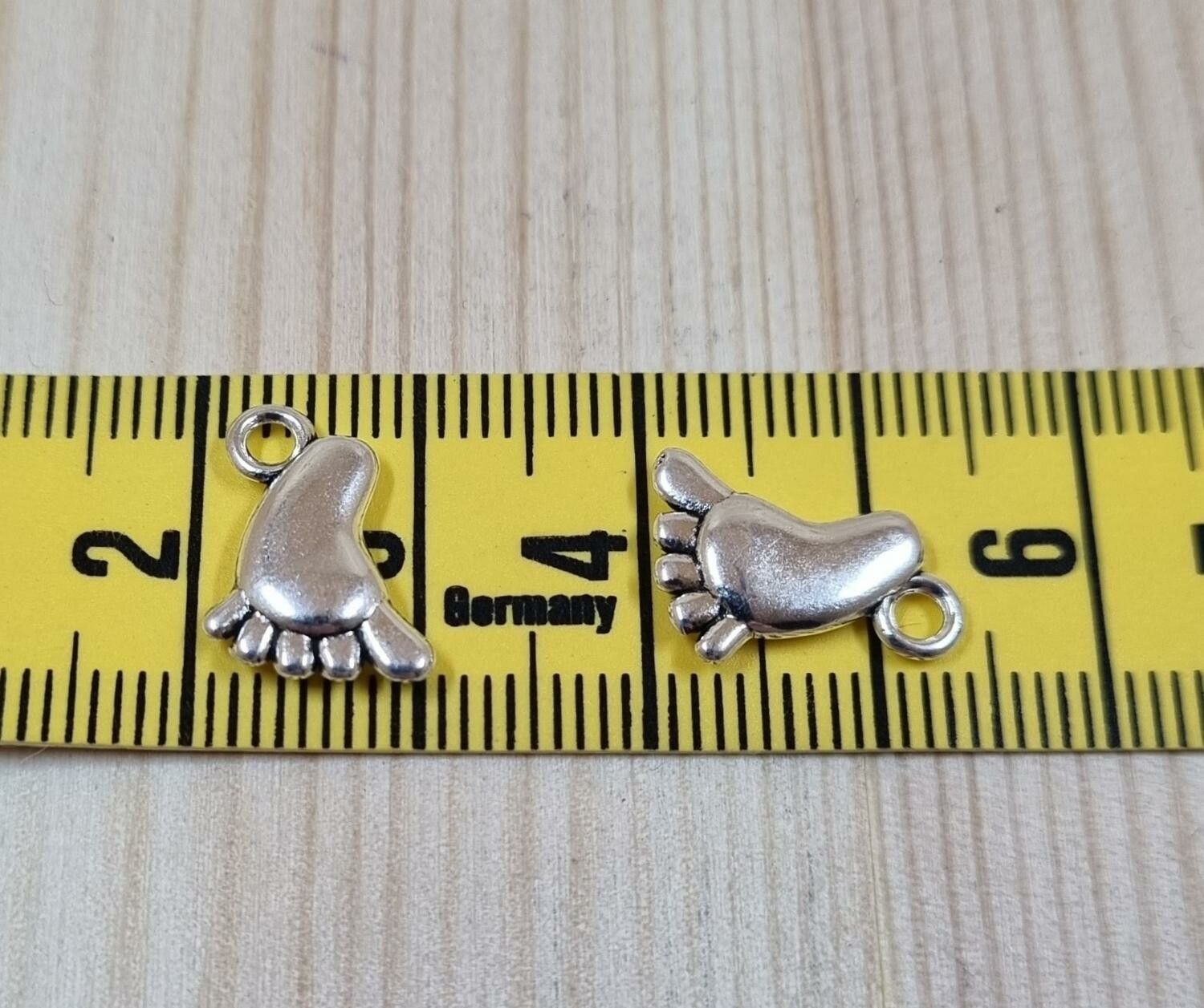 2 st Berlocker Charms Fötter