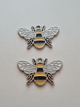 Miniatyr Charms Berlocker Bin, 2 st
