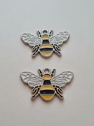 Miniatyr Charms Berlocker Bin, 2 st