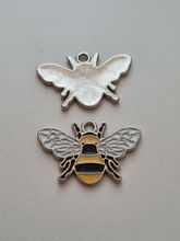 Miniatyr Charms Berlocker Bin, 2 st