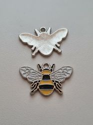 Miniatyr Charms Berlocker Bin, 2 st