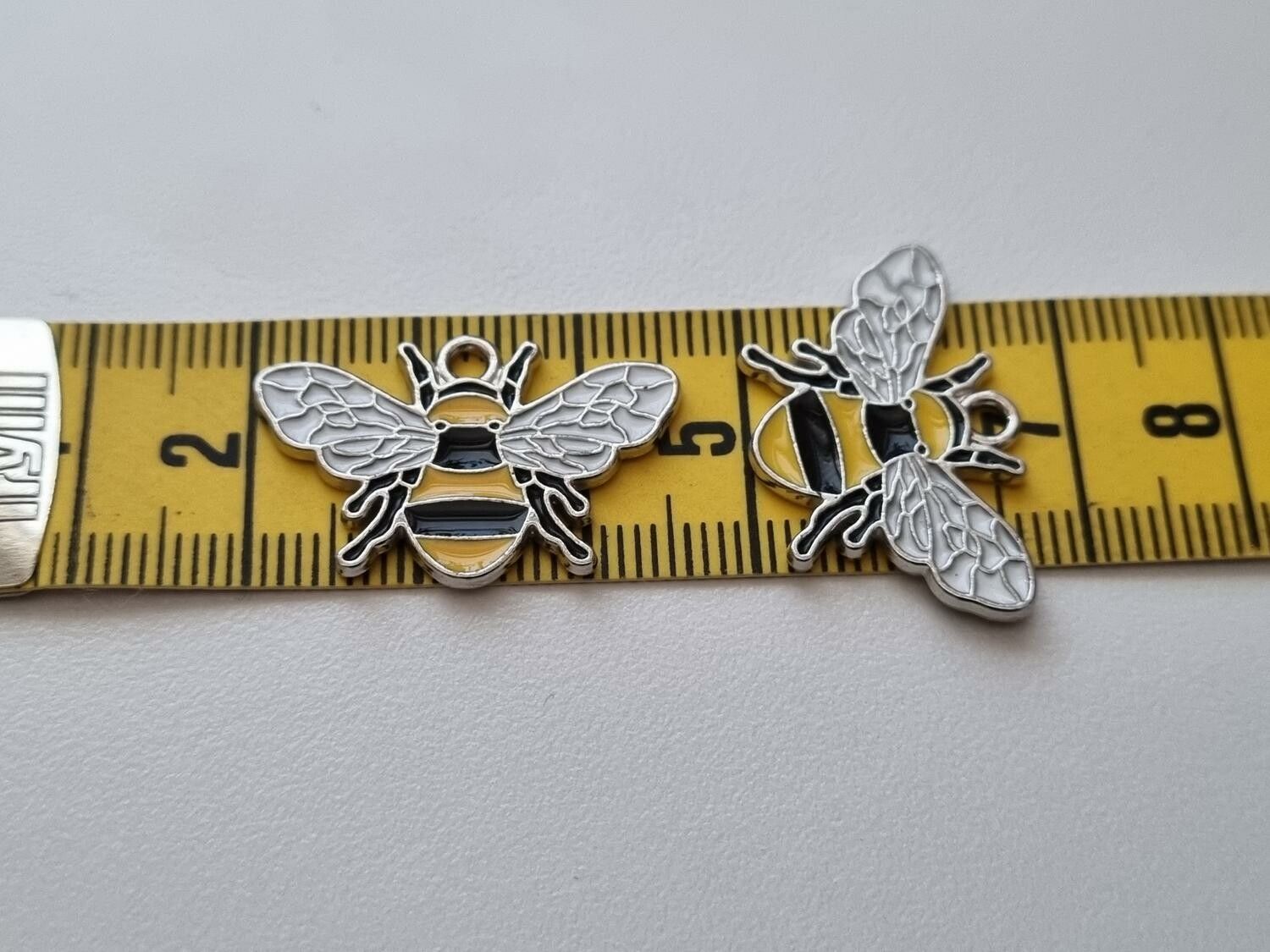 Miniatyr Charms Berlocker Bin, 2 st