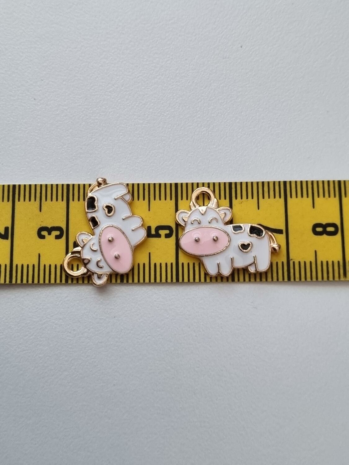 Miniatyr Charms Berlocker Kossor (2 st, variant 1)