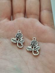 Berlocker Charms Miniatyr Rosor, 2 st