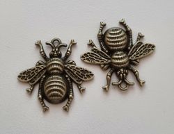 Berlocker Charms - Bin, Bronsfärgade